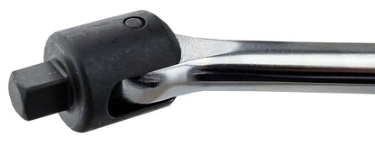 Close-up of a 1/2" drive heavy duty power bar knuckle head for LP750HD power bar from Britool Hallmark.