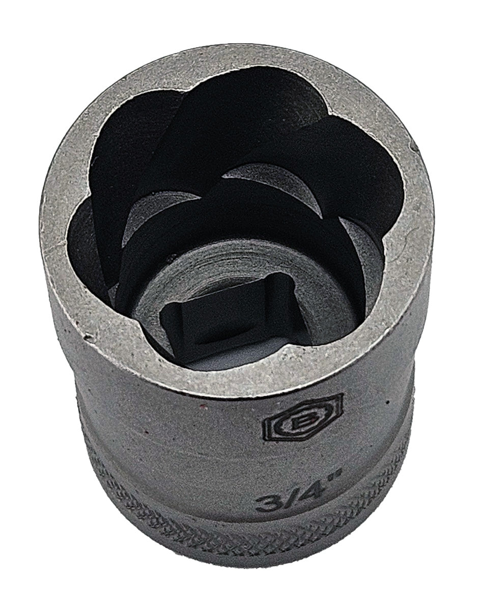 Britool Hallmark extractor socket for rounded bolts metric and imperial sizes