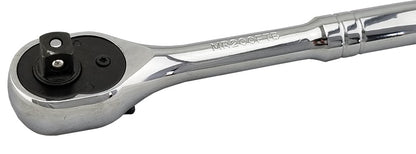 3/8" drive pear head fine tooth ratchet from Britool Hallmark, showing part number branding on underside of ratchet.