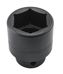 Britool England made 1/2" drive hexagon impact socket in 3/4" whitworth size.