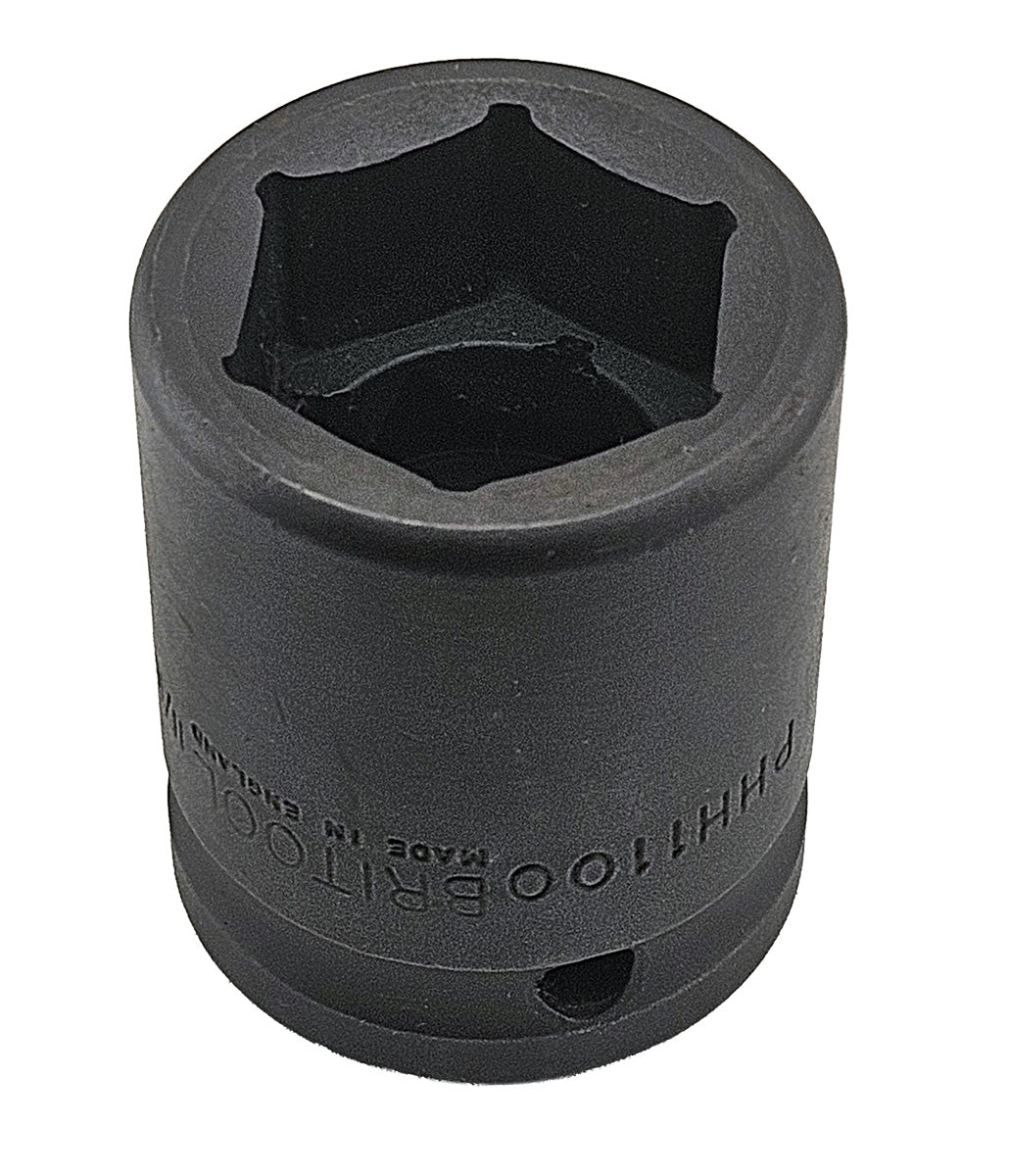 Britool England branded 3/4" drive Whitworth impact socket with hexagon profile.  