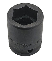 Britool England branded 3/4" drive Whitworth impact socket with hexagon profile.  