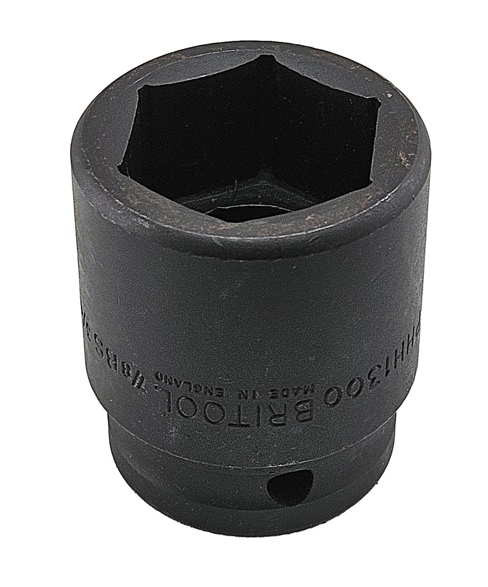 Britool England 3/4" drive hexagon impact socket, 3/4" Whitworth, or 7/8" British Standard