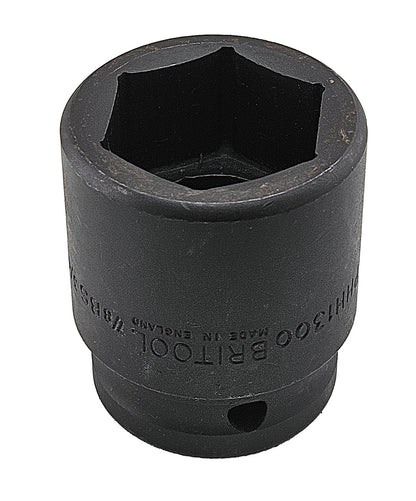 Britool England 3/4" drive hexagon impact socket, 3/4" Whitworth, or 7/8" British Standard