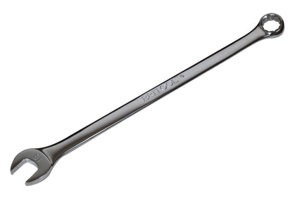 Britool Hallmark CEX625 5/8 inch AF imperial extra long combination spanner with open jaw and 12 point ring end, made in England. Please note image may show a different size.