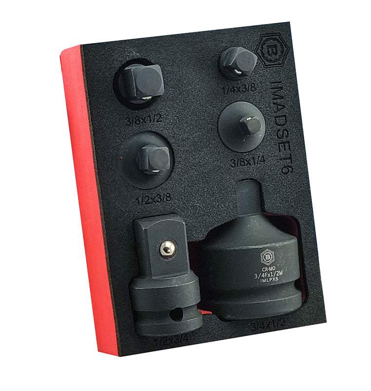 Britool Hallmark 6pc impact accessory set