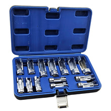Britool Hallmark 14pc window socket set brake fuel line sockets