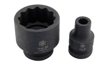 Britool Hallmark 1/2" drive bi-hexagon 12 point profile impact rated socket.