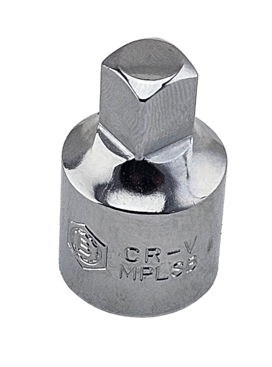 1/2" drive female adaptor to 3/8" male drive chrome socket convertor from Britool Hallmark Range.