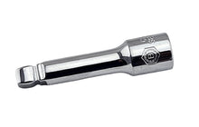 Britool Hallmark 1/4" drive 50mm chrome wobble end extension bar.