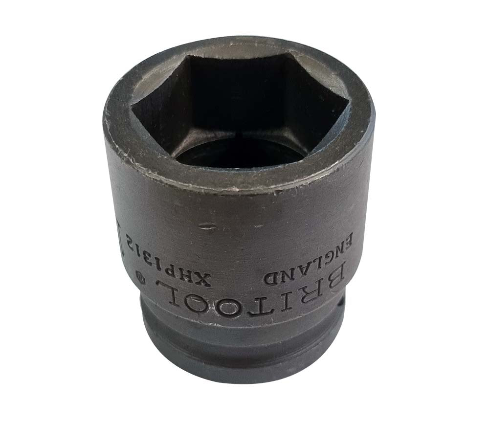 Britool Hallmark 3/4" drive imperial hexagon impact socket made in England
