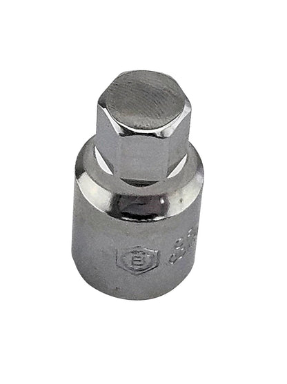 3/8" drive chrome 12mm hexagon profile oil drain plug key from Britool Hallmark MODS19 set