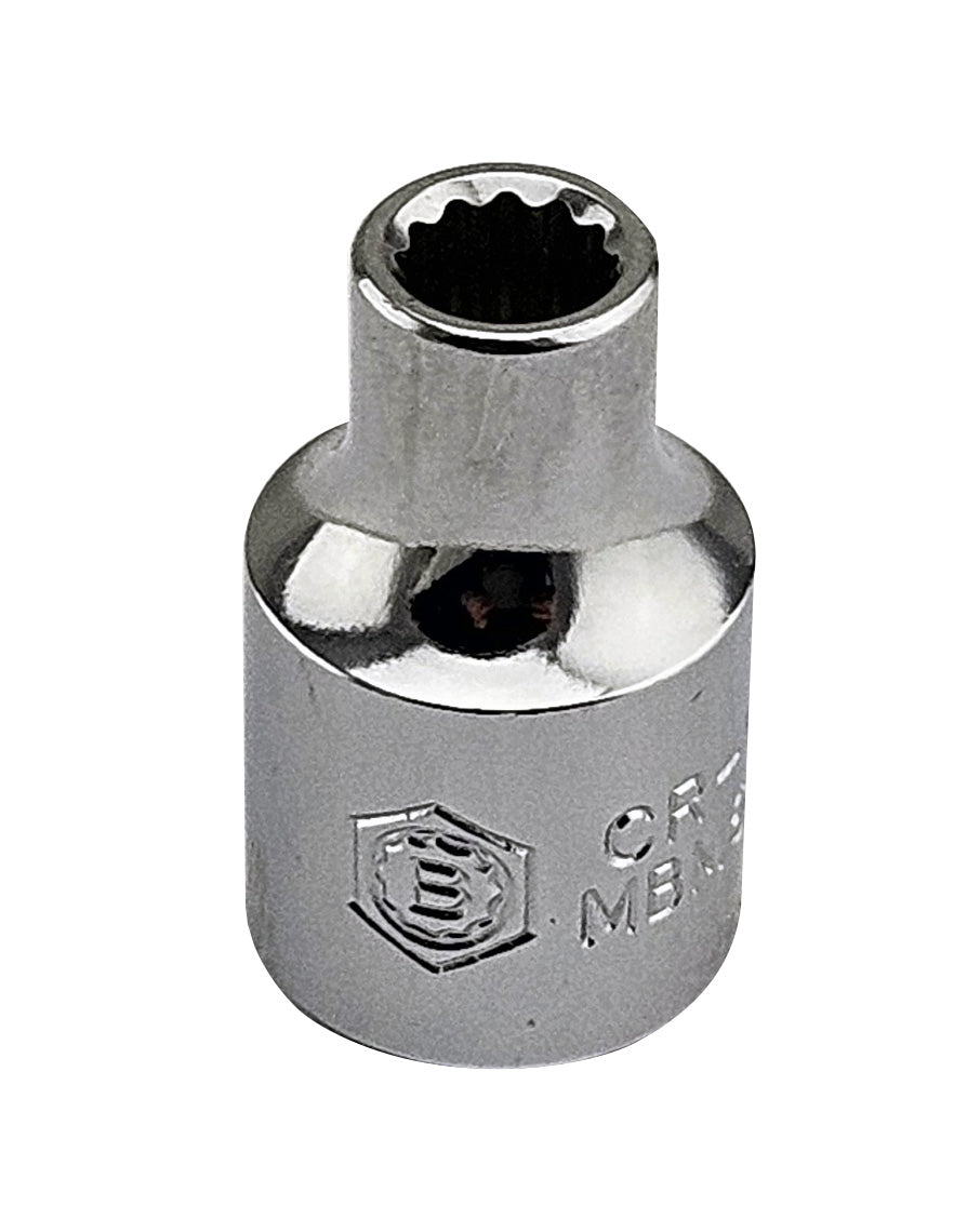 Britool Hallmark 3/8" drive 12 point chrome socket from MBM range