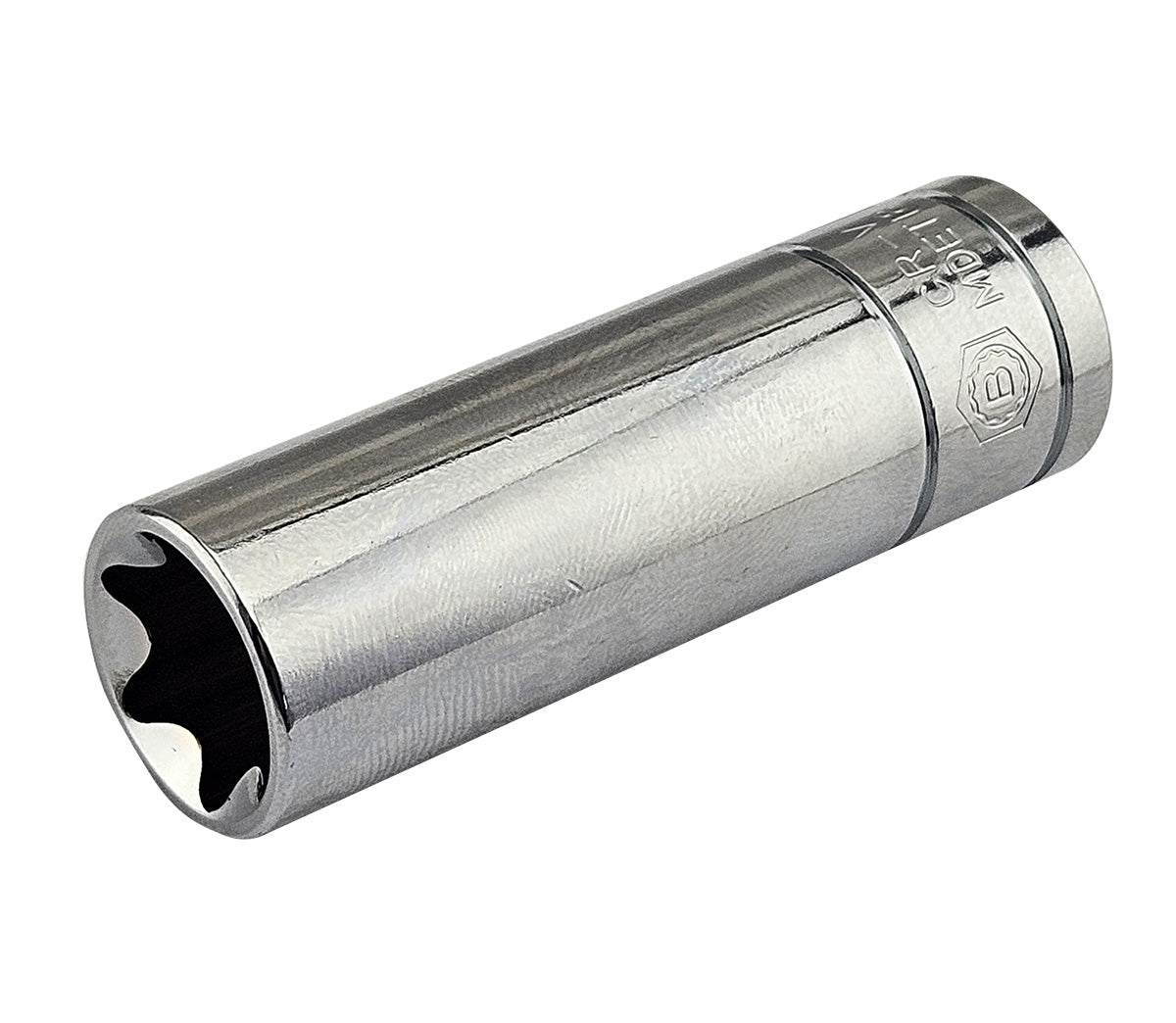 Britool Hallmark 3/8" drive deep female torx chrome E18 socket