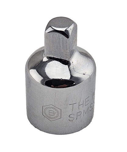 Britool Hallmark 3/8" female to 1/4" male chrome socket adaptor