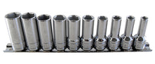 Britool Hallmark 10pc 3/8" drive semi deep socket set