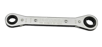 Britool Hallmark 5/8 x 11/16 AF latch-on ratchet ring spanner