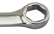 Britool Hallmark 6 point combination spanner ring end.