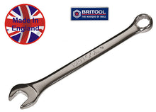 Britool England metric combination spanner range with open end and 12 point bi-hex ring original UK made old stock