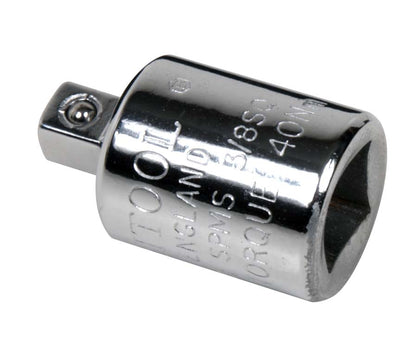 Britool England SPMS/A 3/8 inch female to 1/4 inch male chrome socket drive adaptor UK made 32mm long