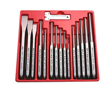 16 piece economy punch and chisel set from Britool Hallmark.