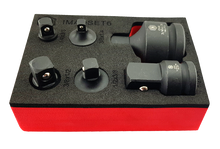 Britool Hallmark 6pc impact socket adapter set in tool control foam