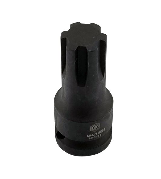 Britool Hallmark M18 1/2" drive ribe impact bit socket from LRIBEP11 set.