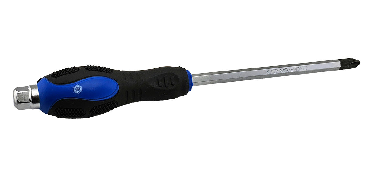 Britool Hallmark Phillip's head hammer cap blue handled screwdriver from SDSET12