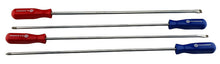 Britool Hallmark extra long screwdriver set , Phillips, Pozi and Slotted drive heads.