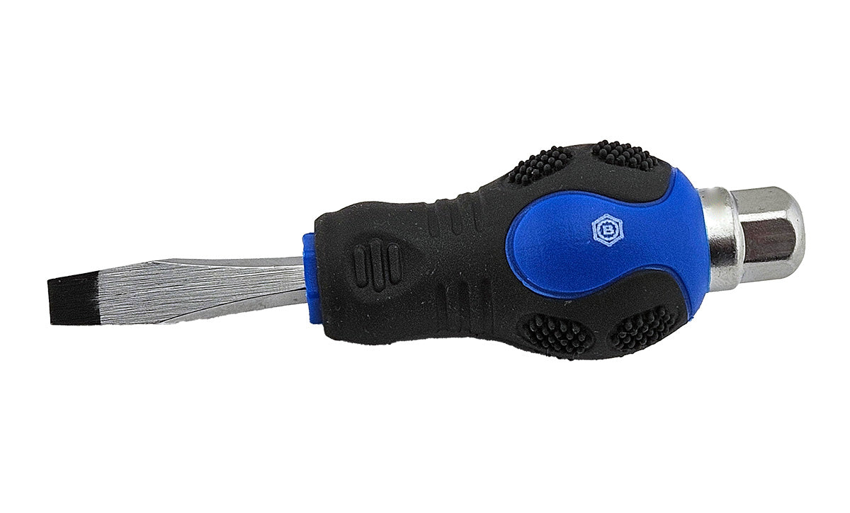 Britool Hallmark Slotted head hammer cap blue handled screwdriver from SDSET12