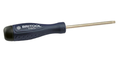 Britool Hallmark T27 x 100mm star tip screwdriver with branding