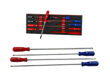 Britool Hallmark 10pc combination screwdriver set with Pozi, Phillips and Slotted heads plus 4pc extra long screwdriver set. Twin Pack offer!