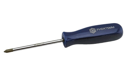 Britool Hallmark Phillips head blue handles screwdriver with V2 design and Hallmark branding.