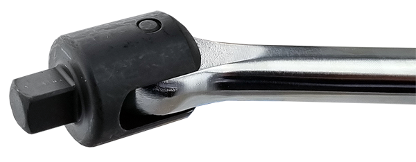 Britool Hallmark 1/2" drive heavy duty power bar head, close up image to show design.