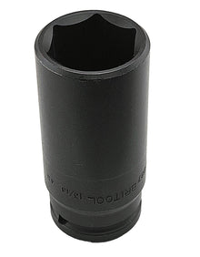 Britool Industrial 1/2" drive deep AF Imperial hexagon impact socket, branded Britool.