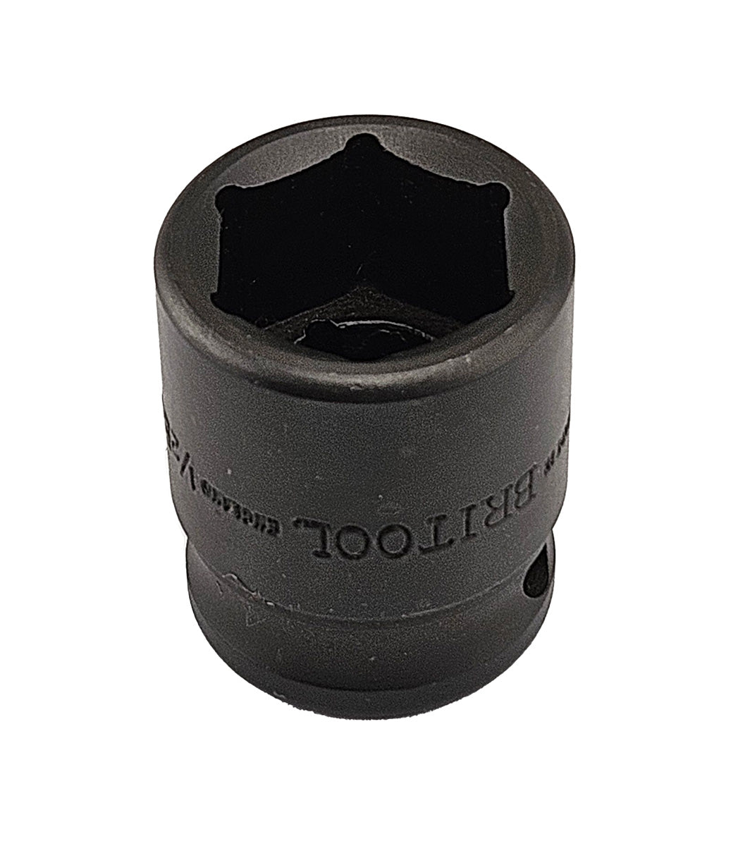 Britool Industrial 1/2" drive Whitworth impact socket, from original England made range.