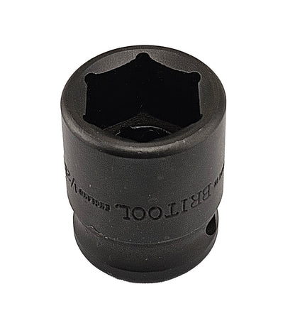 Britool Industrial 1/2" drive Whitworth impact socket, from original England made range.