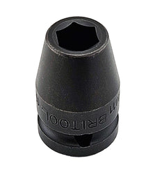 Britool Industrial 1/2" drive metric impact socket, 6 point