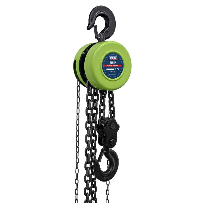 Sealey 3m Chain Block 5 Tonne