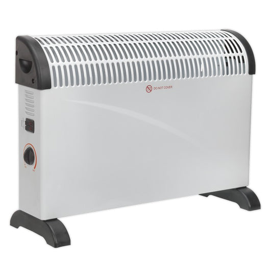 Convector Heater 2000W/230V 3 Heat Settings Thermostat