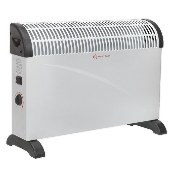 Convector Heater 2000W/230V 3 Heat Settings Thermostat