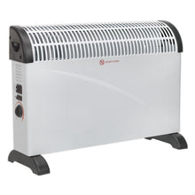 Convector Heater with 3 Heat Settings Thermostat & Turbo Fan 2000W