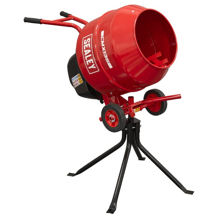 Cement Mixer with Stand 550W 135L
