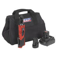 SV12 Series 3/8"Sq Drive Cordless Ratchet Wrench Kit 12V 2Ah - 2 Batteries