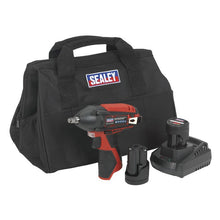 SV12 Series 3/8"Sq Drive Cordless Impact Wrench Kit 12V 2Ah - 2 Batteries