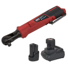 SV12 Series 1/2"Sq Drive Cordless Ratchet Wrench Kit 12V 2Ah - 2 Batteries