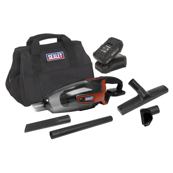 Cordless Handheld Vacuum Cleaner Kit 650ml 20V 2Ah