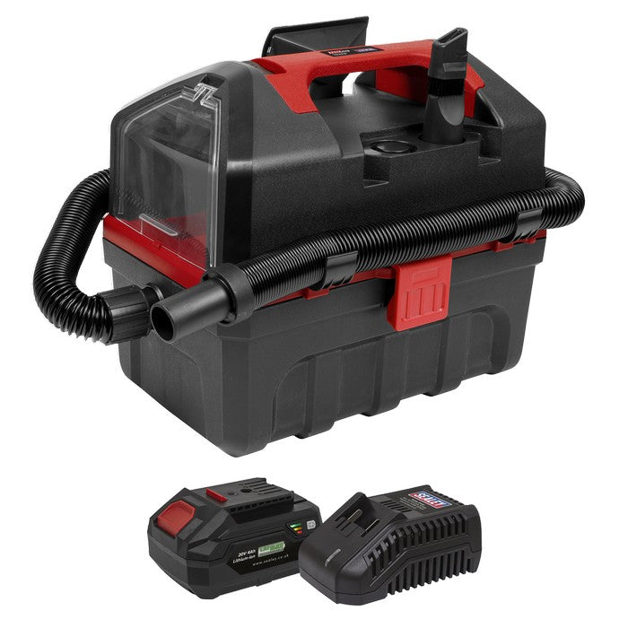 Cordless Wet and Dry Vacuum Kit  20V 4Ah SV20 Series