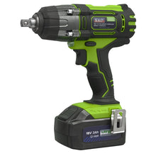 Cordless Impact Wrench 18V 3Ah Li-ion 1/2"Sq Drive Hi-Vis
