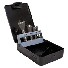 90° Slotted Deburring Countersink Drill Bit Set 4pc
